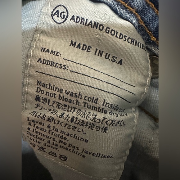 AG the Protege Straight Leg Medium Wash Men’s Jeans, Size 33 - Picture 11 of 11